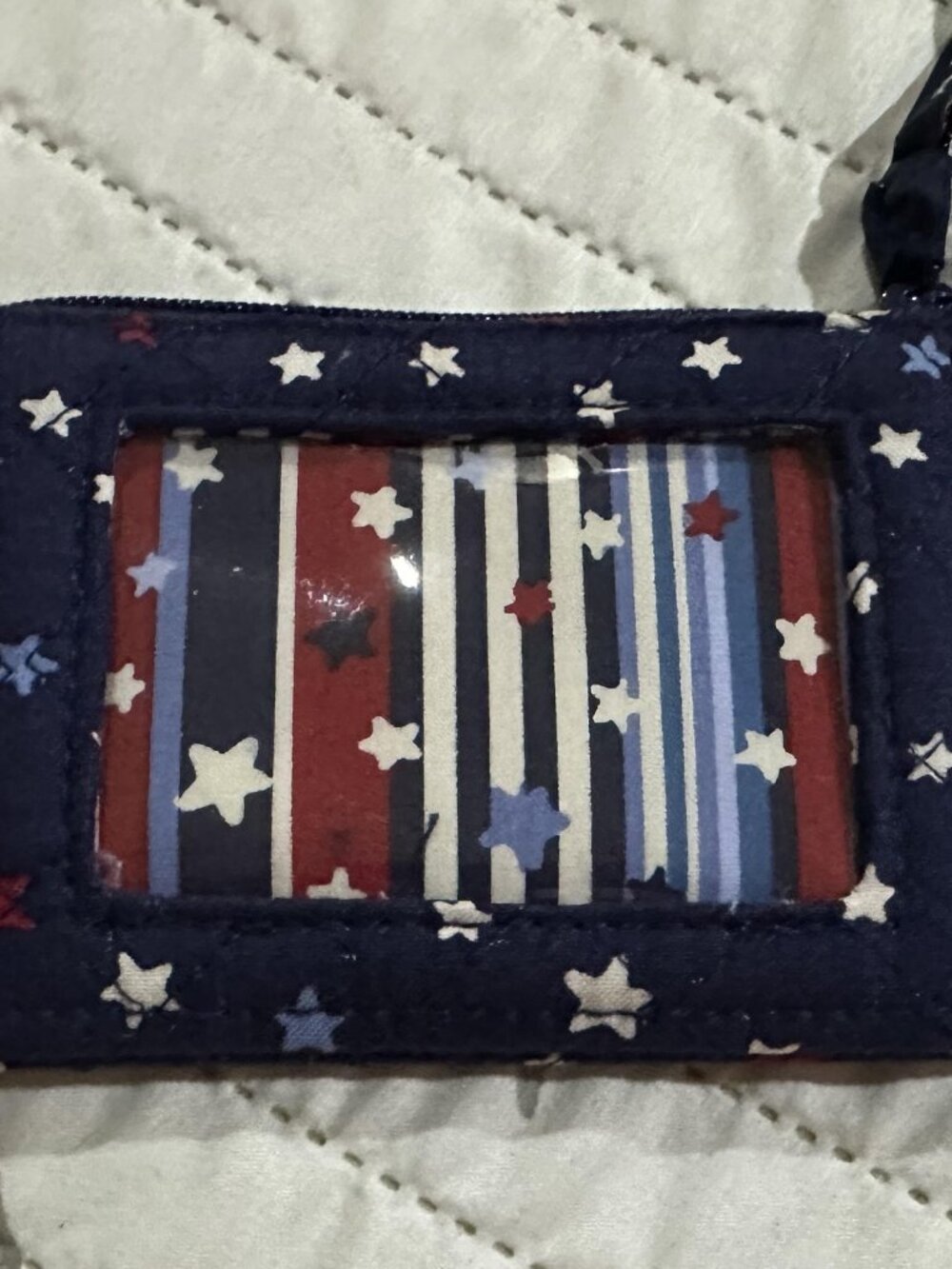 NWT Vera Bradley Zip ID Case